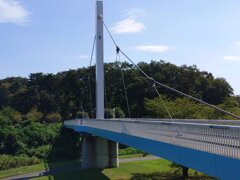 ゆうゆうパークの格好良い陸橋（8月30日）