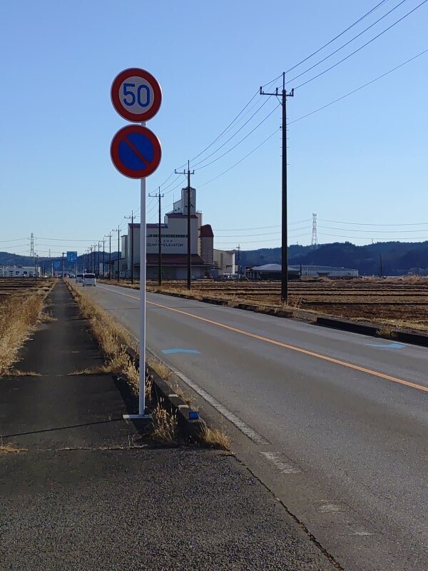 道路標識（1月4日）