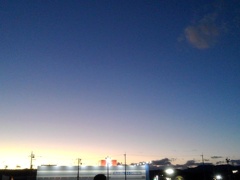夕焼け（1月26日）