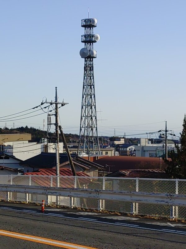 街と鉄塔（12月13日）