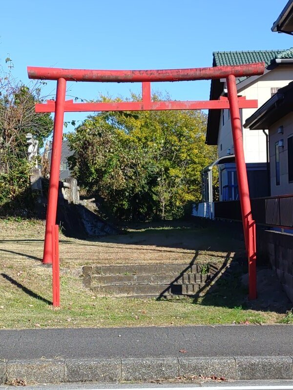 街中の鳥居（11月12日）
