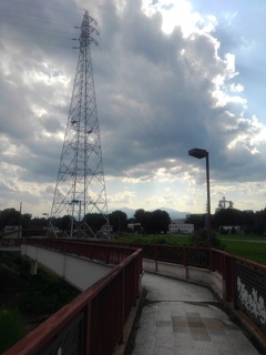 鉄塔と橋（6月28日）