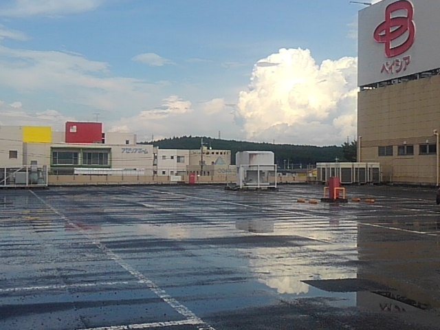 屋上駐車場（7月27日）