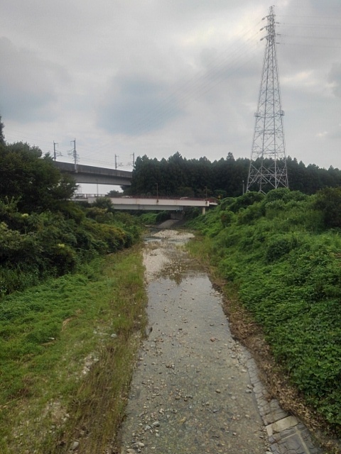 川と鉄塔（9月7日）