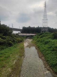 川と鉄塔（9月7日）