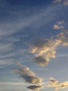 夕方の青空（9月5日）