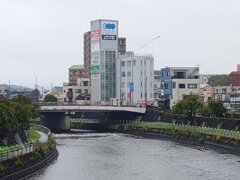 市街地と川の橋（9月5日）