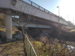 歩道専門の橋（2月17日）