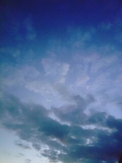 夕方の鱗雲（9月23日）