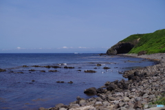 焼尻島 北岸