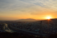 大阪　五月山展望台