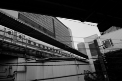 横浜線ホームより