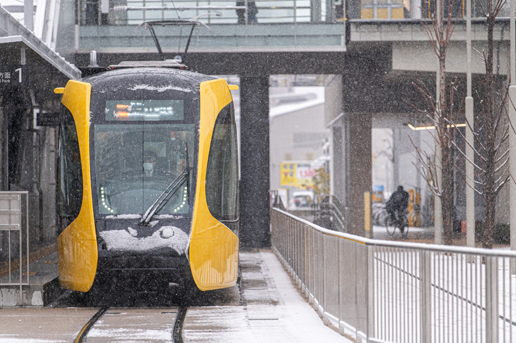 雪のLRT