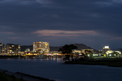 石巻の夜景
