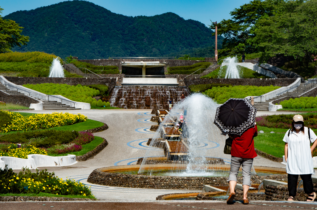 日照りの公園