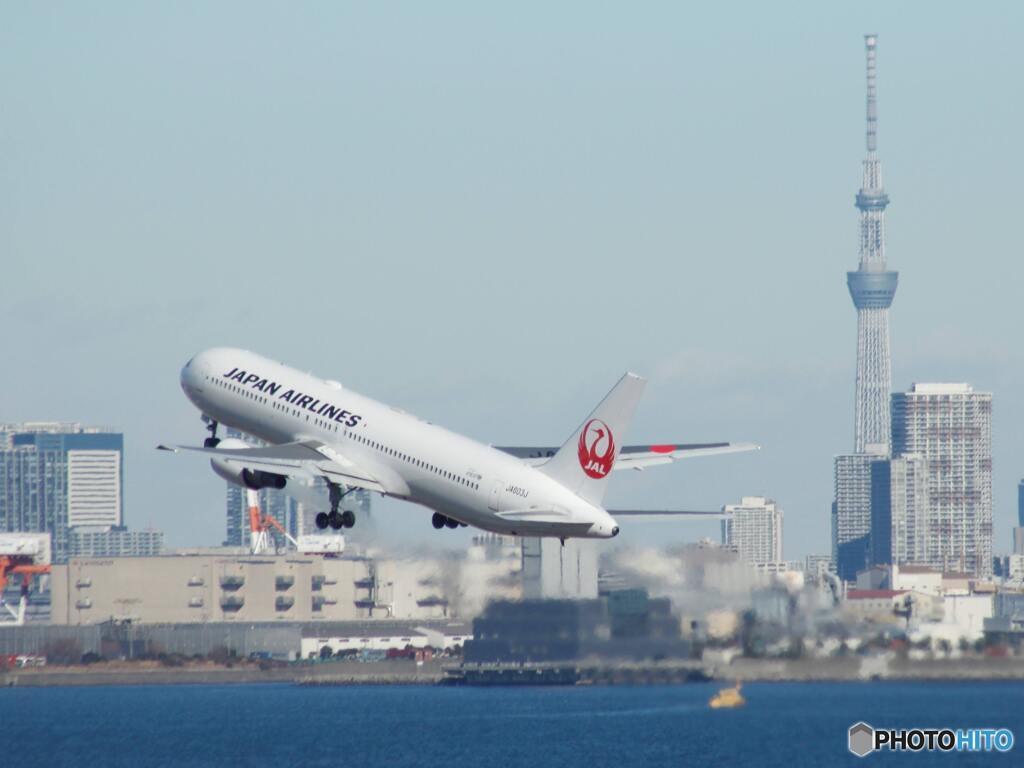 スカイツリーとのツーショット