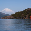 芦ノ湖春富士