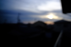 夕暮れ時
