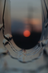 夕日
