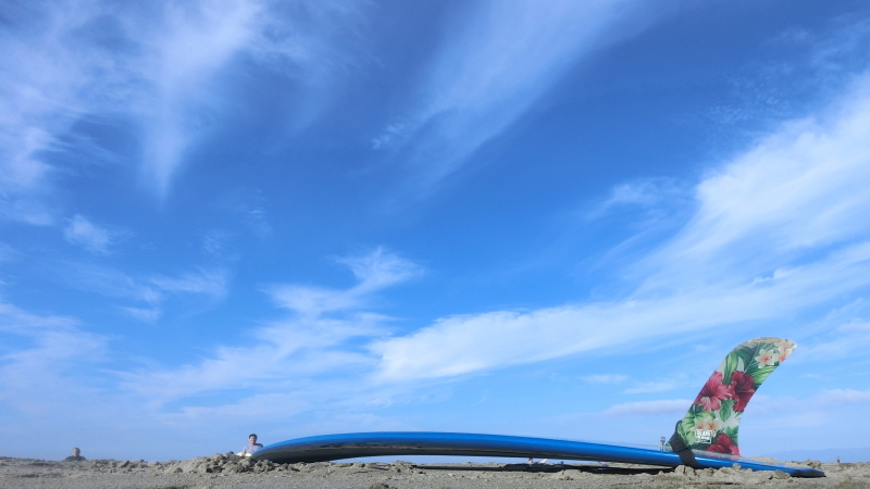 眩しい青空