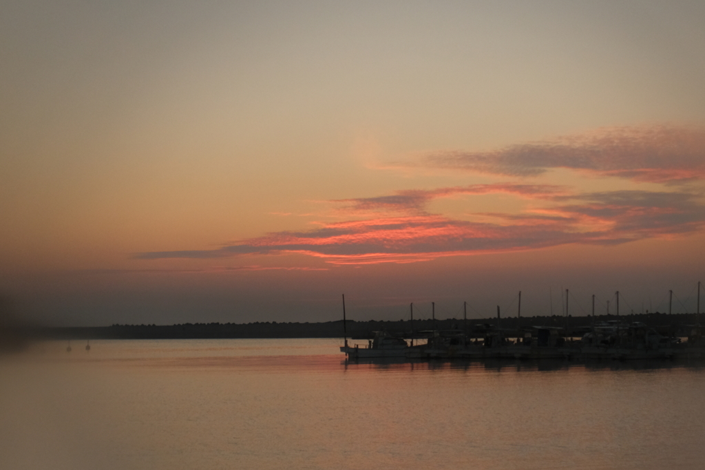 独り占めの夕景