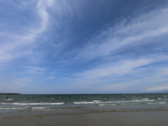 blue sky