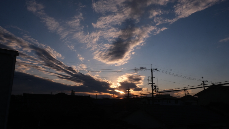 なんと壮大な空なんだ！