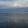 冬の浜辺