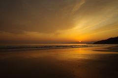 夕景～海