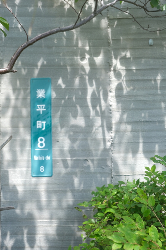 業平町８～光と影