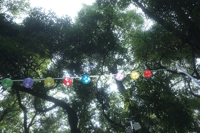 もうすぐ夏祭り～飾り
