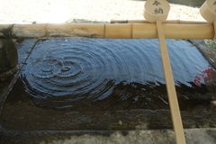 涼を求めて＾手水