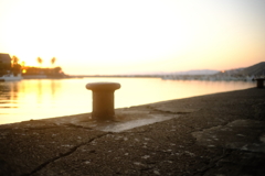 黄昏～いつもの漁港