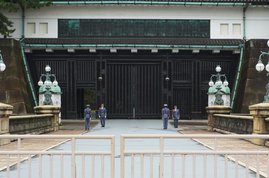 皇居正門 交代式