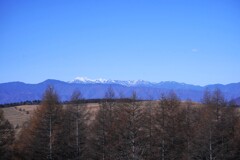 ビーナスライン　蓼科高原 - 白樺湖 - 車山高原 - 霧ヶ峰