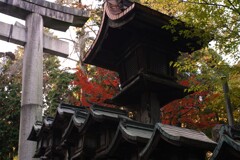 紅葉＠宝山寺