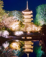 アナログ：東寺五重塔