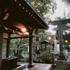 神社　祭