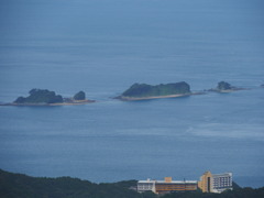 朝熊山頂展望台から