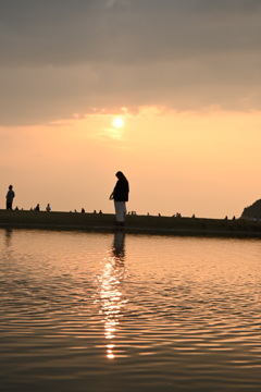 日本のウユニ塩湖 父母ケ浜