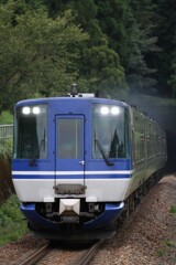 HOT7000系_スーパーはくと5号_西粟倉駅先端