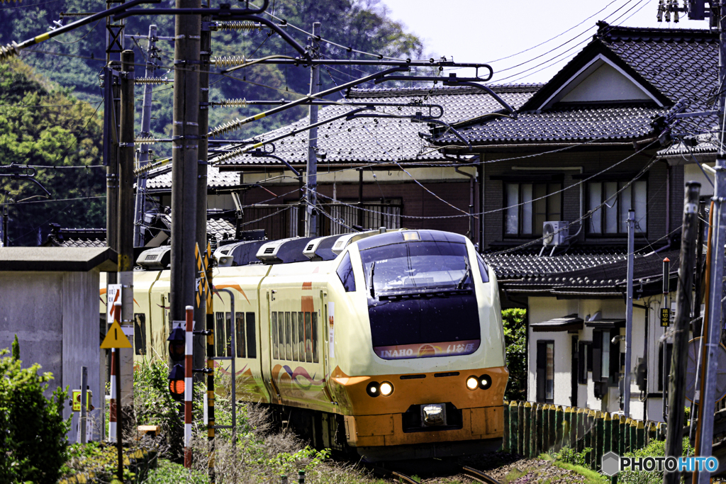 漁村にて