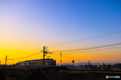 淡路島が見える駅