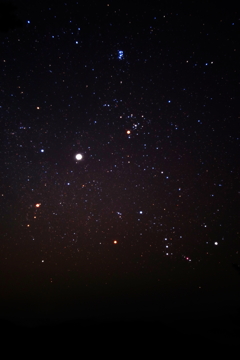 木星と星々