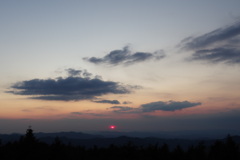 夕日