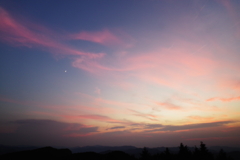 夕暮れ