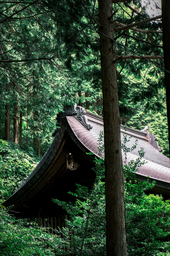 奈良井宿　鎮神社