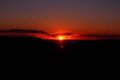 銚子の夕日