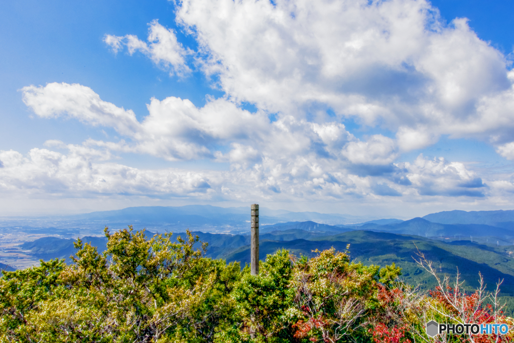 山頂の爪楊枝