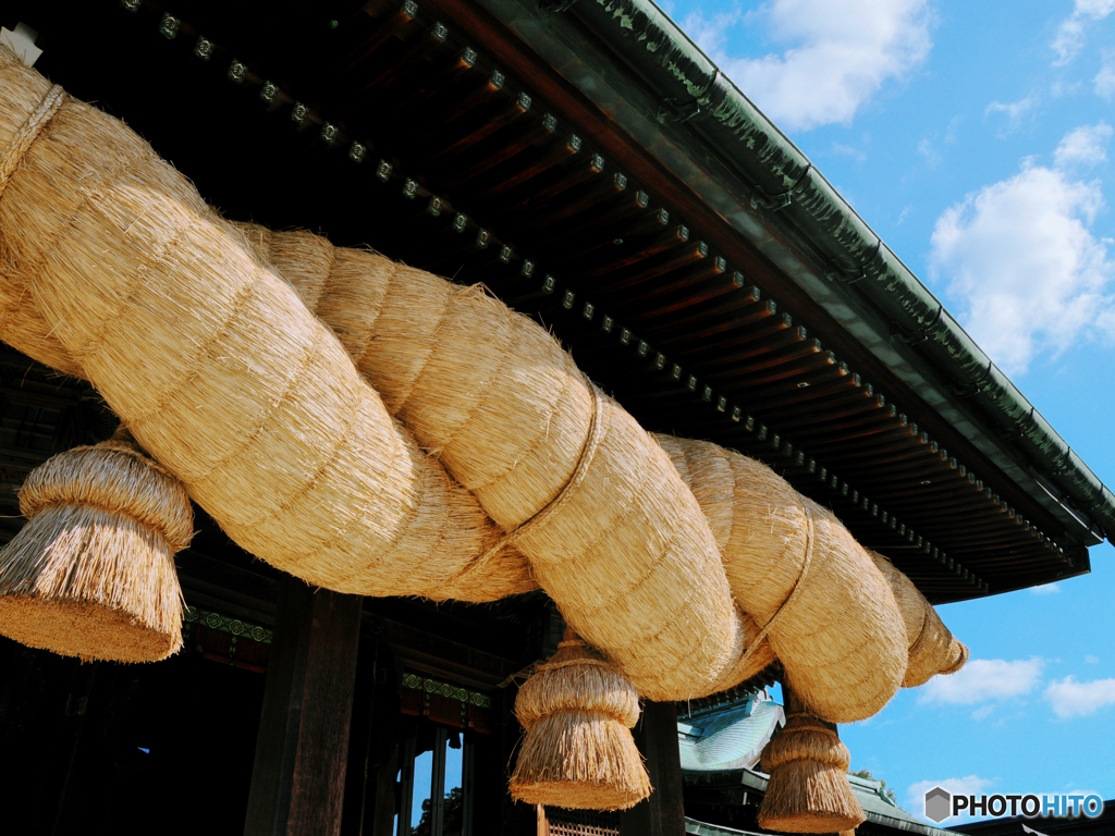 宮地嶽神社 大注連縄